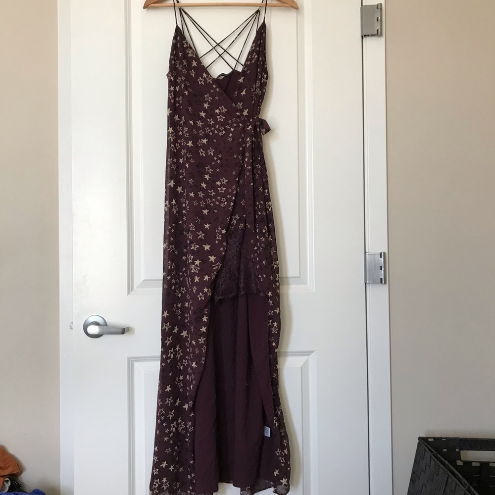 NWOT High low lace House of Harlow Dress